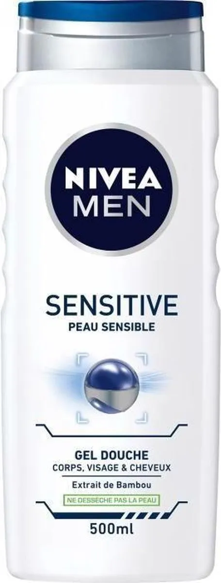 NIVEA Men Sensitive 3in1 Douchegel - 500ml - afbeelding 6 van 6