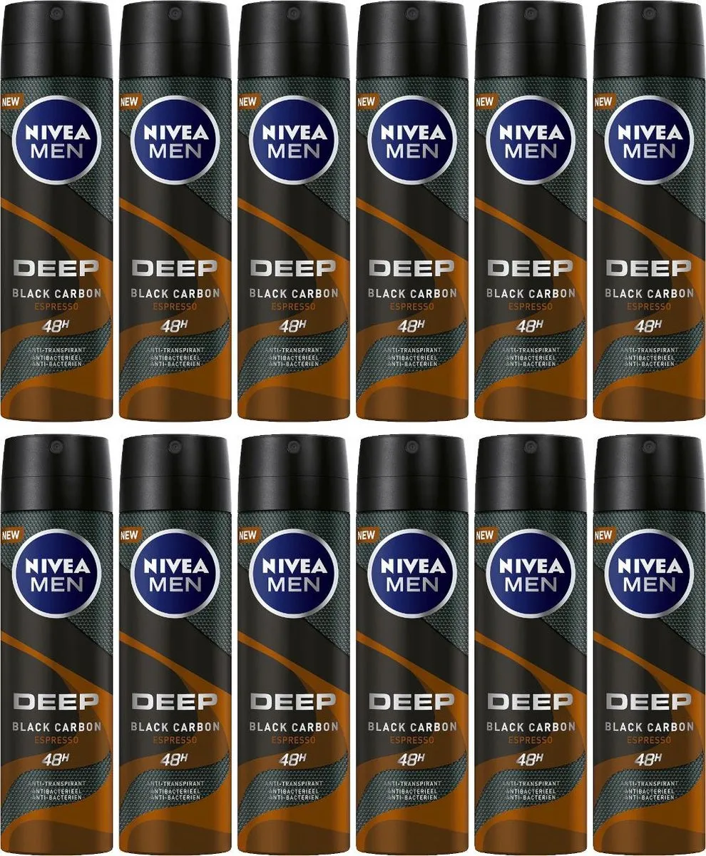 NIVEA MEN Deep Espresso Deodorant Spray