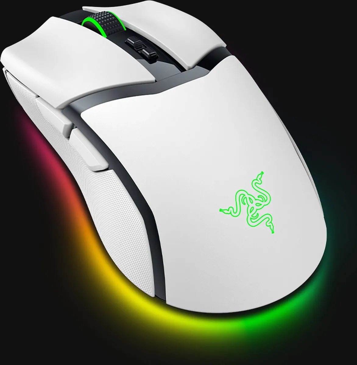 Razer Cobra Pro RZ01-04660200-R3G1 Gaming Muis - Rechtshandig - 30.000 DPI - Wit