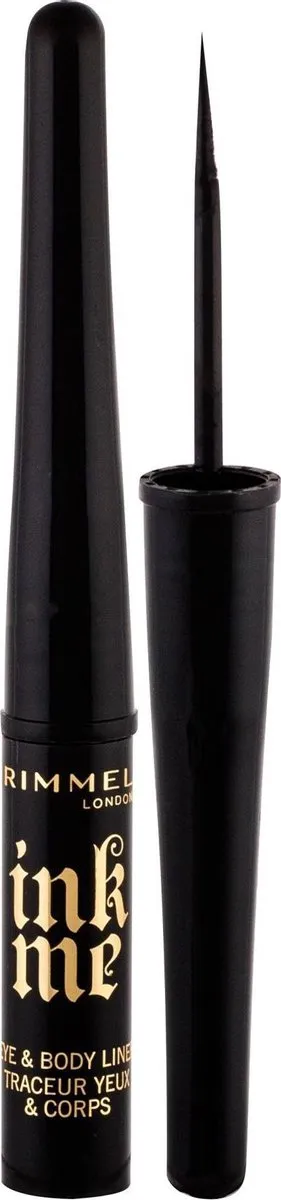 Rimmel London Ink Me Eye & Body Eyeliner 001 Black