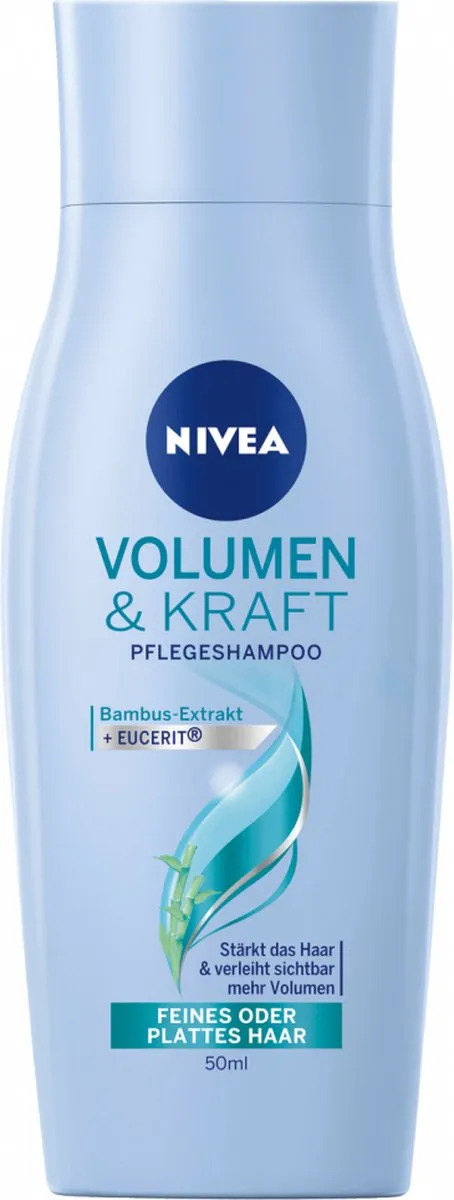NIVEA Volume & Kracht Shampoo Reisformaat 200ml (4x50ml)