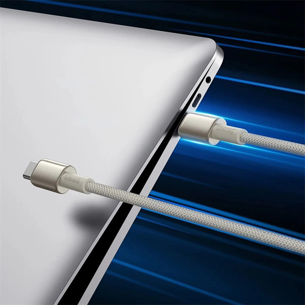 Baseus Tungsten Gold USB-C Kabel 100W 2m