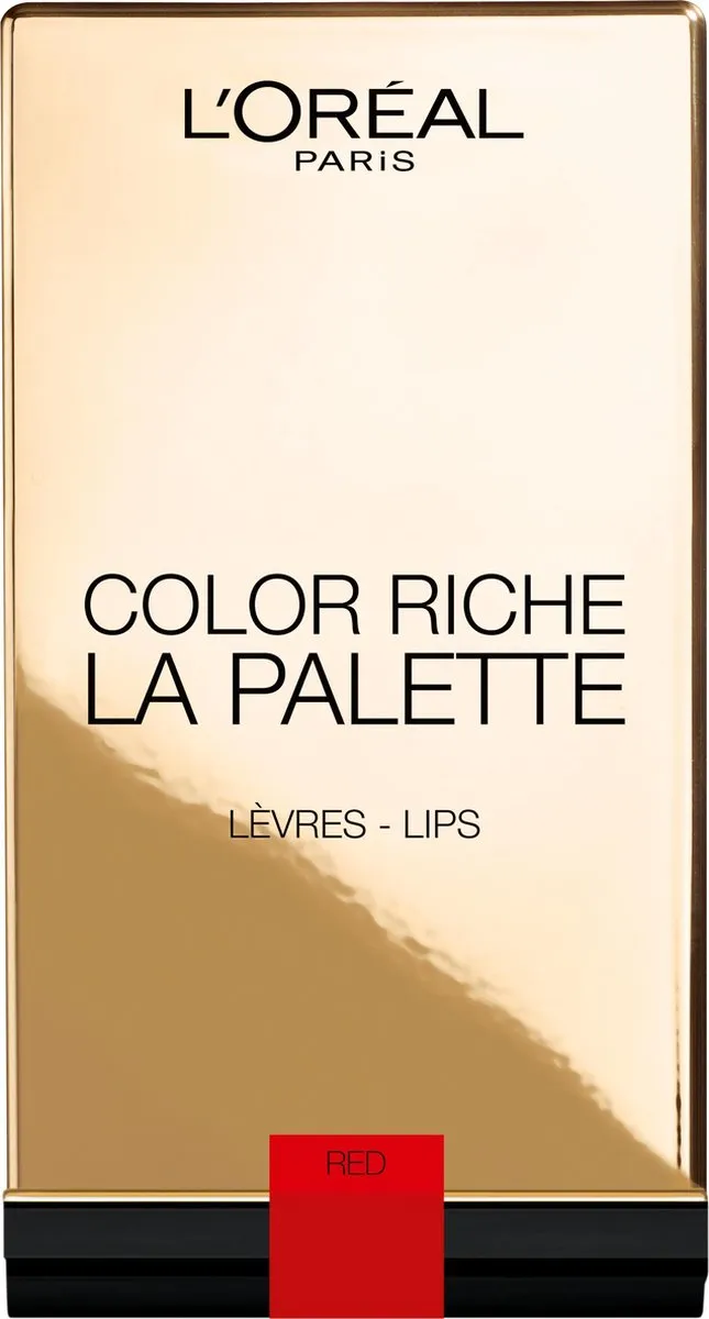 L'Oréal Paris RAL CR Lip Palette 02 Rouge - 9 Stuks - afbeelding 2 van 6