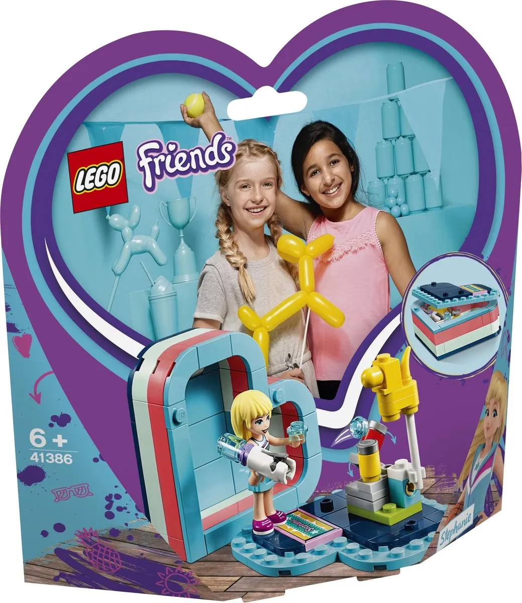 LEGO Friends Stephanie Hartvormige Zomerdoos 41386