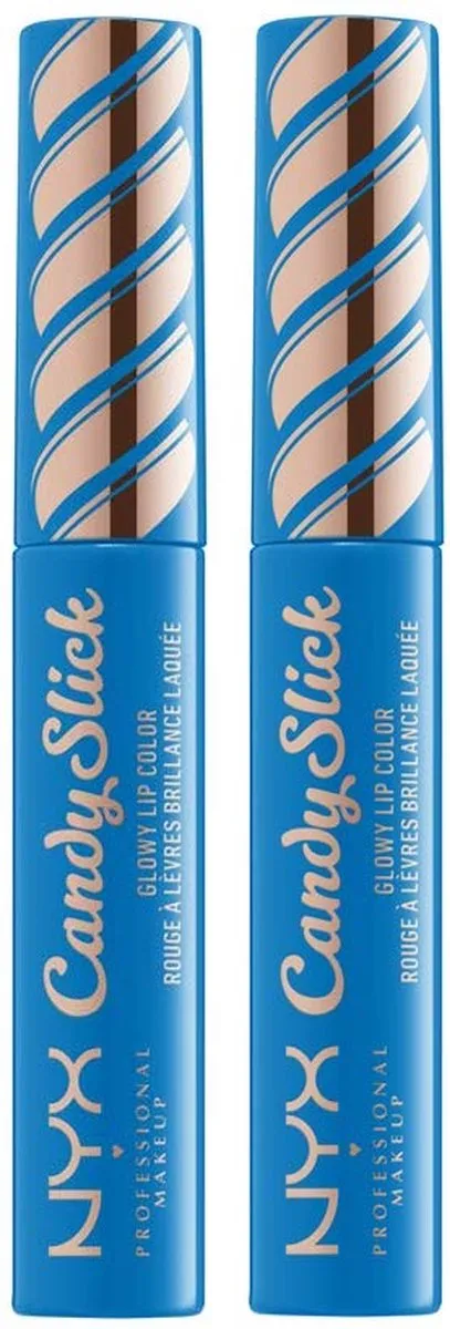 NYX Candy Slick Glowy Lip Color C12 Extra Mints