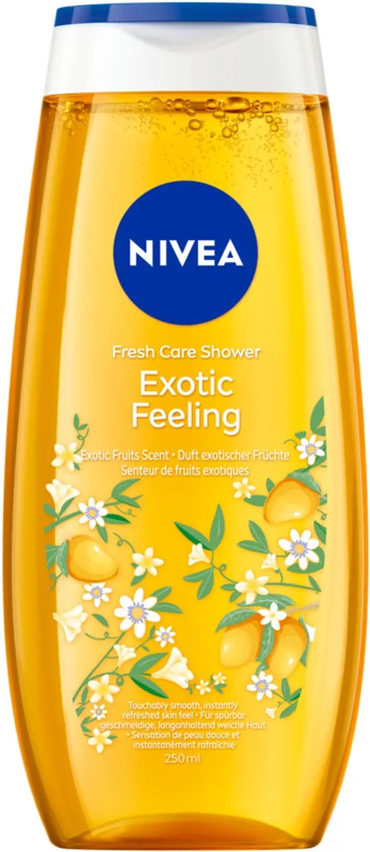 NIVEA Exotic Feeling Douchegel - 6x250ml - afbeelding 6 van 6