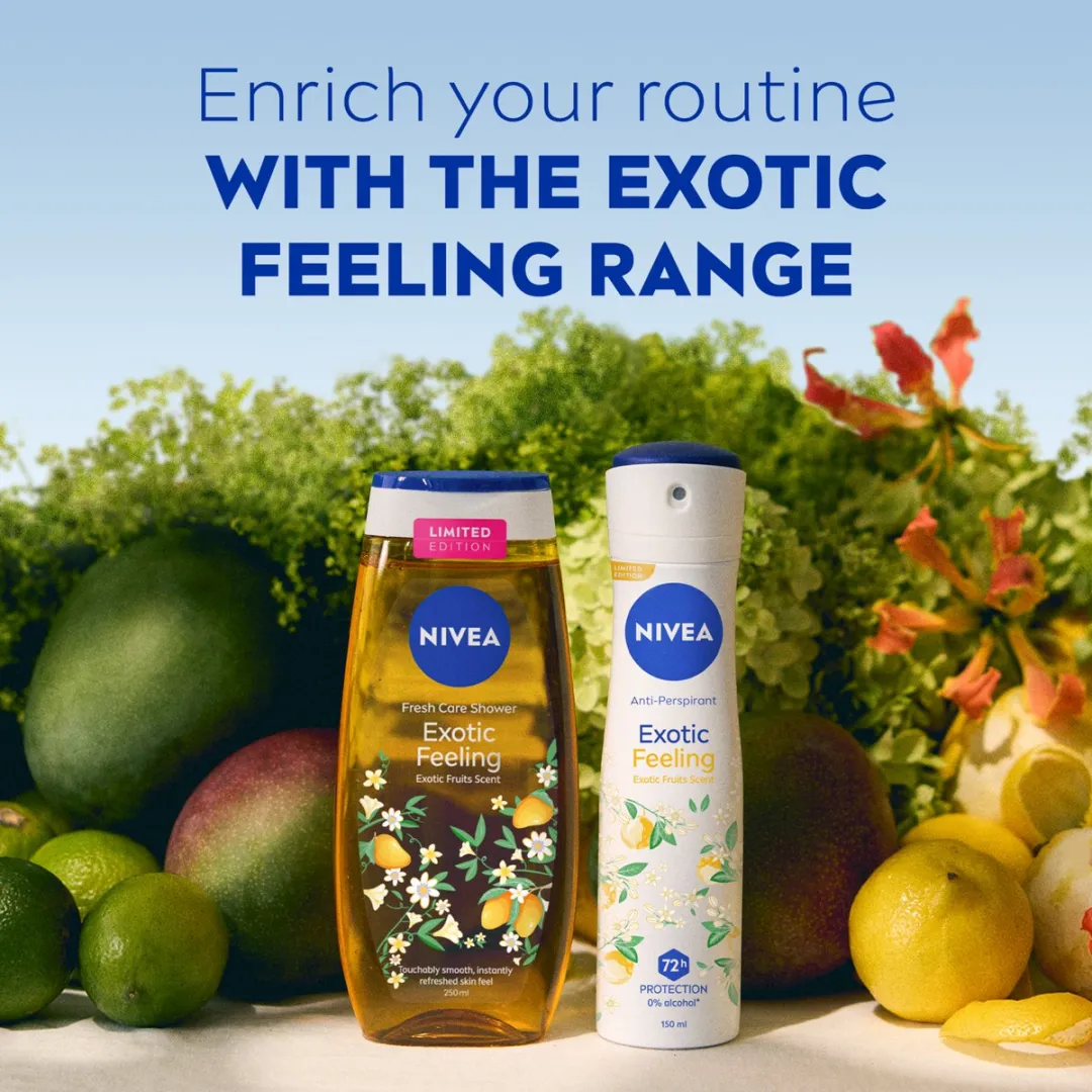 NIVEA Exotic Feeling Douchegel - 6x250ml