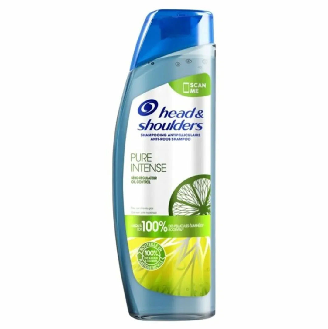 Head & Shoulders Anti-Roos Shampoo Pure Intense 250ml - 2 Stuks