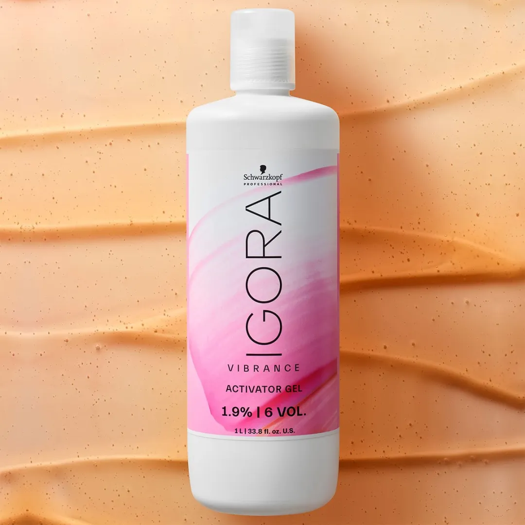 Schwarzkopf Igora Vibrance Activator Gel 1,9% 1000ml - Zwart
