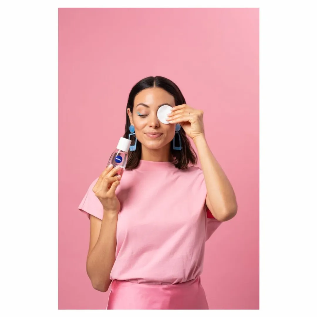 NIVEA Oogmake-Up Remover Stralende Oogcontouren - 3x125ml