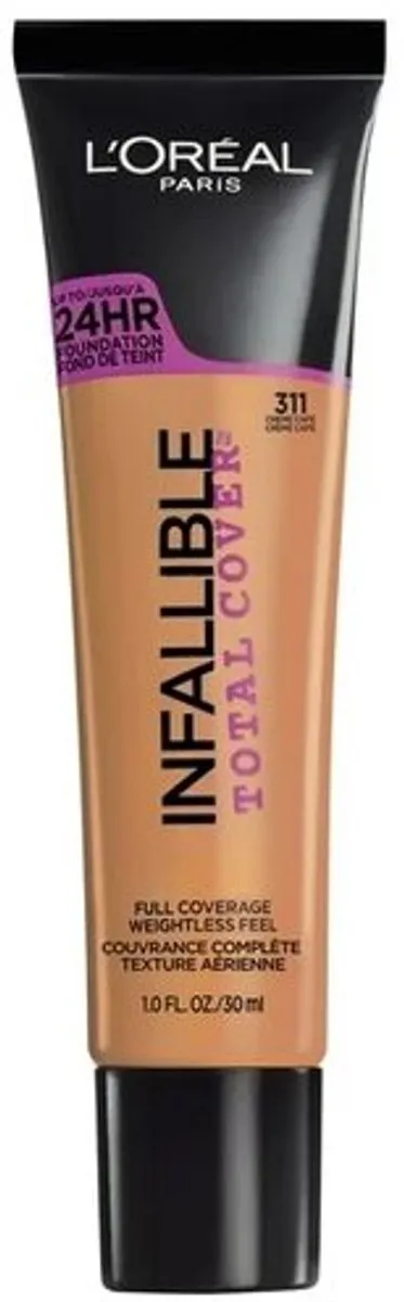 L'Oréal Paris Infallible 24H Foundation 311 Creme Cafe