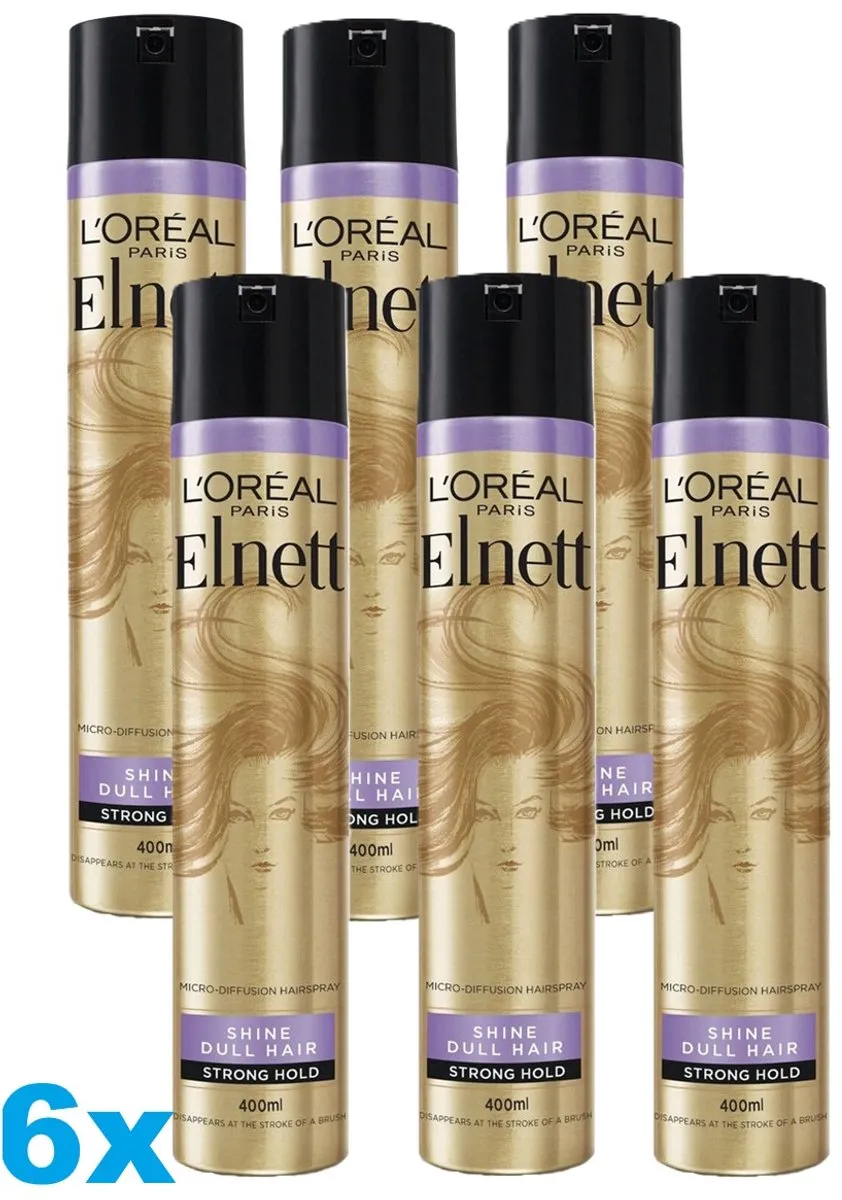 L'Oréal Paris Elnett Haarspray Strong Hold 6x400ml