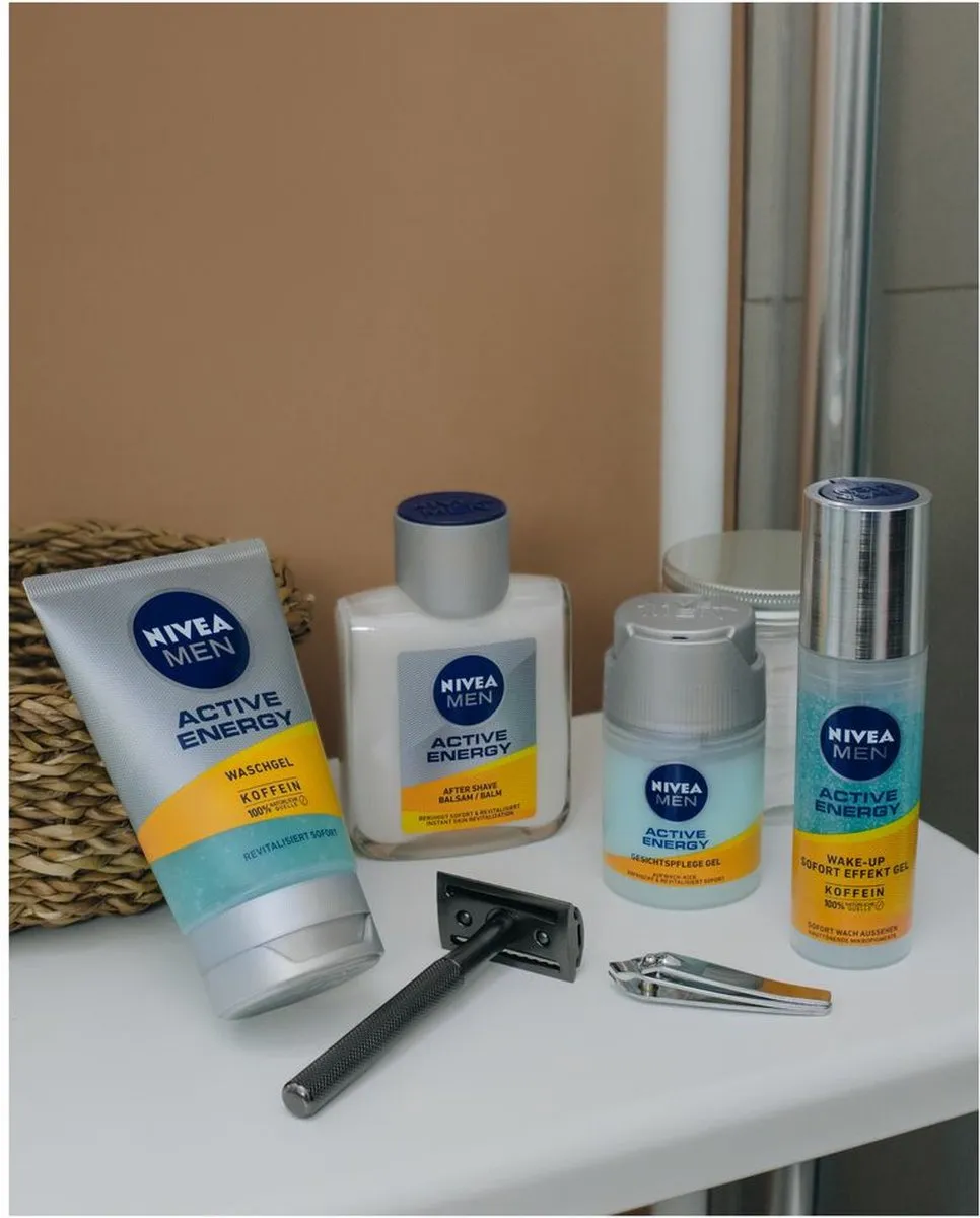 NIVEA Men Skin Energy Gezichtsreiniger 6x100ml