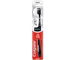 Colgate Tandenborstel 360 Black Medium - 6 Stuks