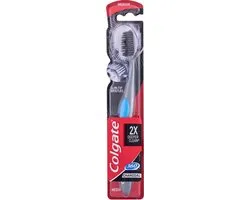 Colgate Tandenborstel 360 Black Medium - 6 Stuks