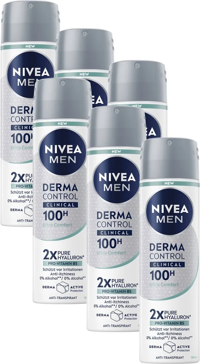NIVEA MEN Derma Control Clinical Ultra Comfort Deo Spray 100u