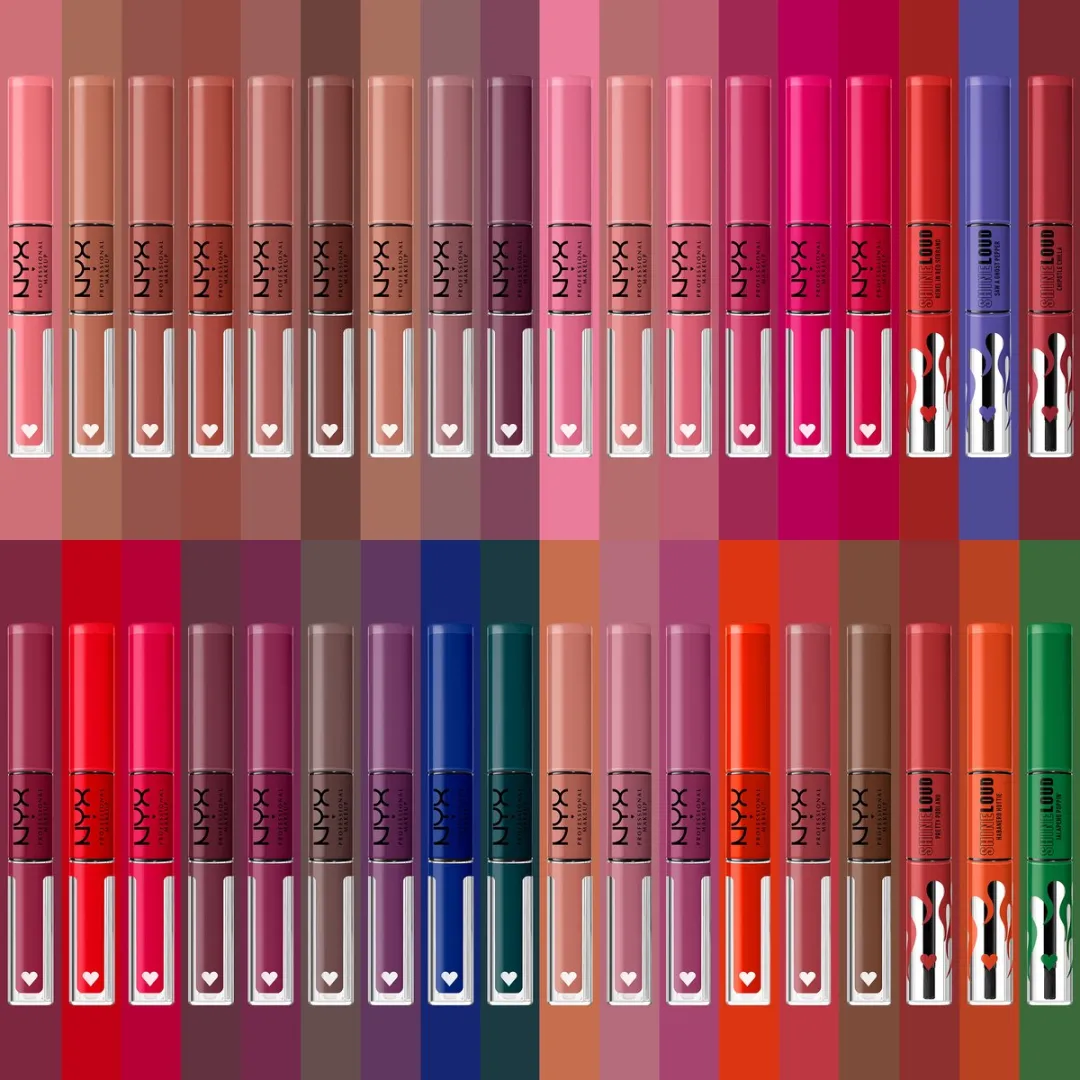 NYX Shine Loud Lipgloss Hot Sauce - Chipotle Chilla Rood 9.6ml