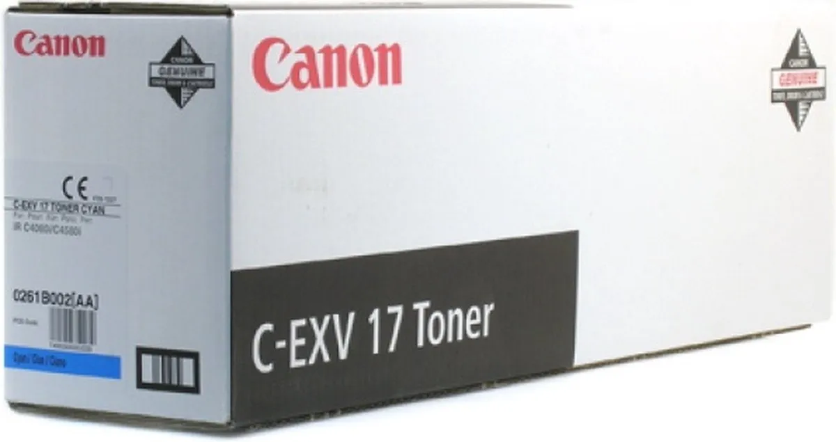 Canon C-EXV17 Tonercartridge - Cyaan