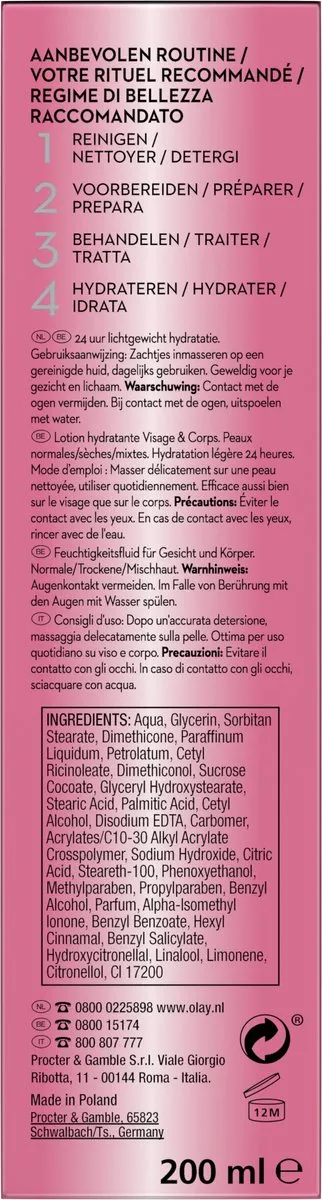 Olay Essentials Hydraterend Serum 200ml