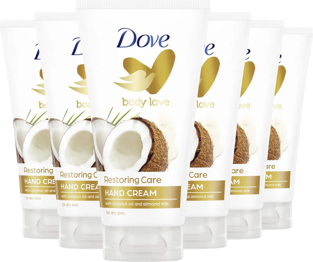 Dove Body Love Handcreme 75ml - 6 Stuks