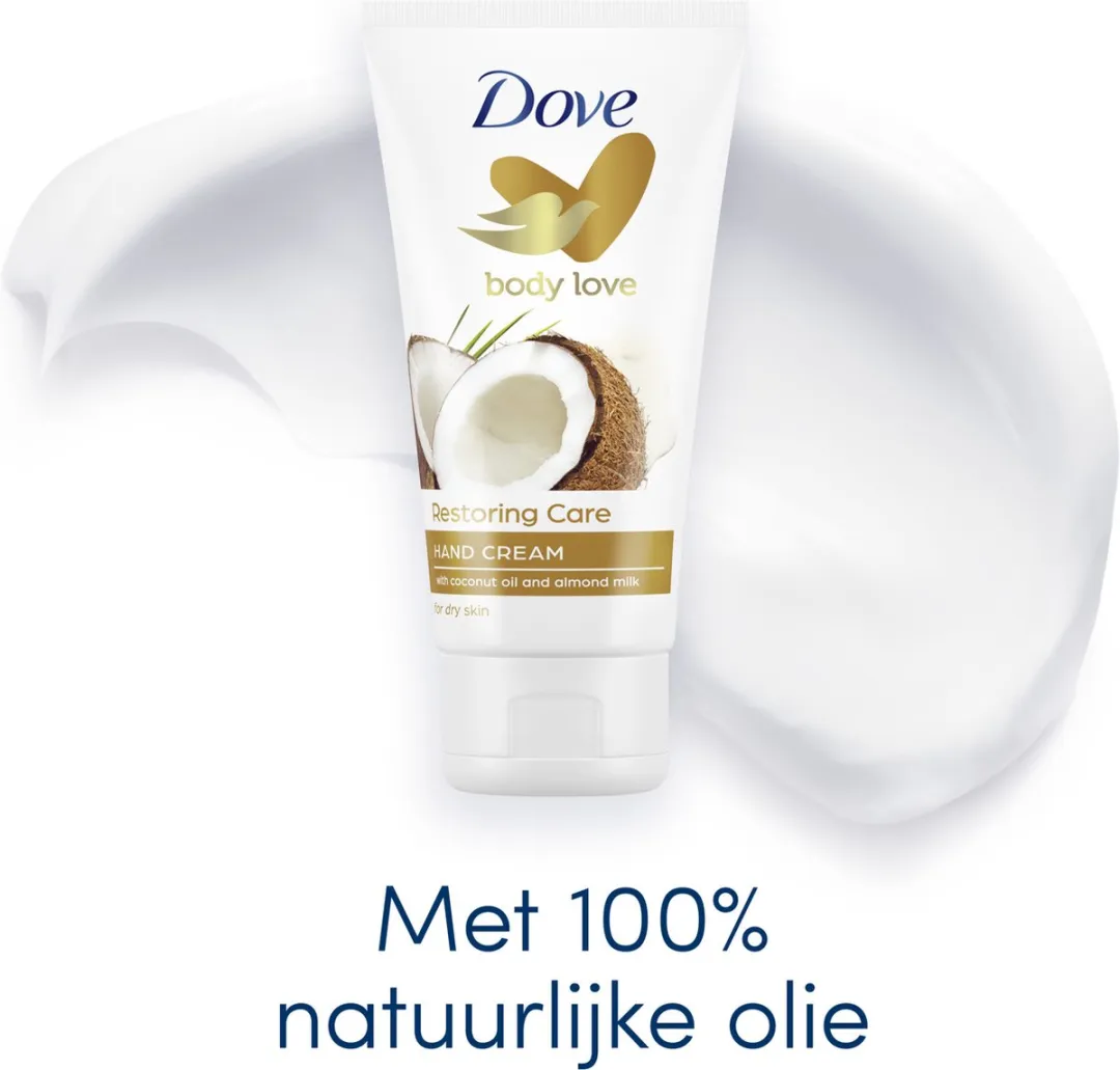 Dove Body Love Handcreme 75ml - 6 Stuks