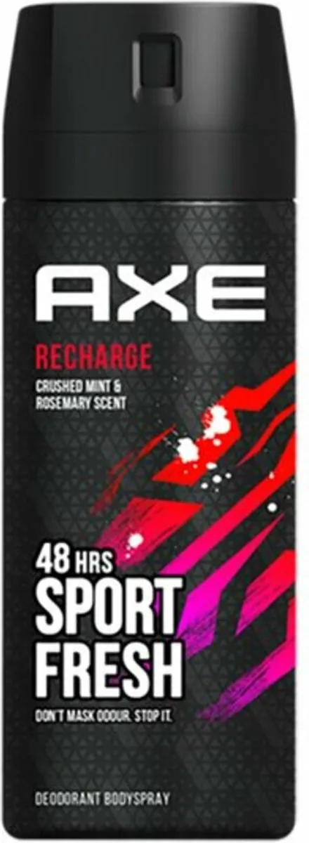 Axe Deo Spray Recharge 48H Sport Fresh - 3 x 150ml