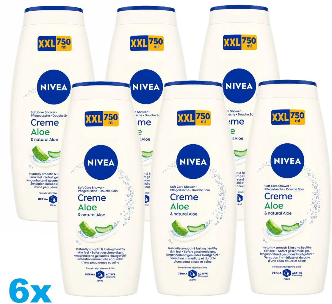 NIVEA Creme Aloe Douchegel 750ml