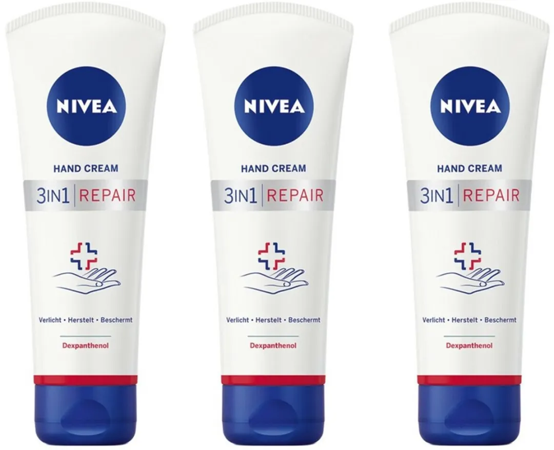 NIVEA Handcrème Repair 3x100ml