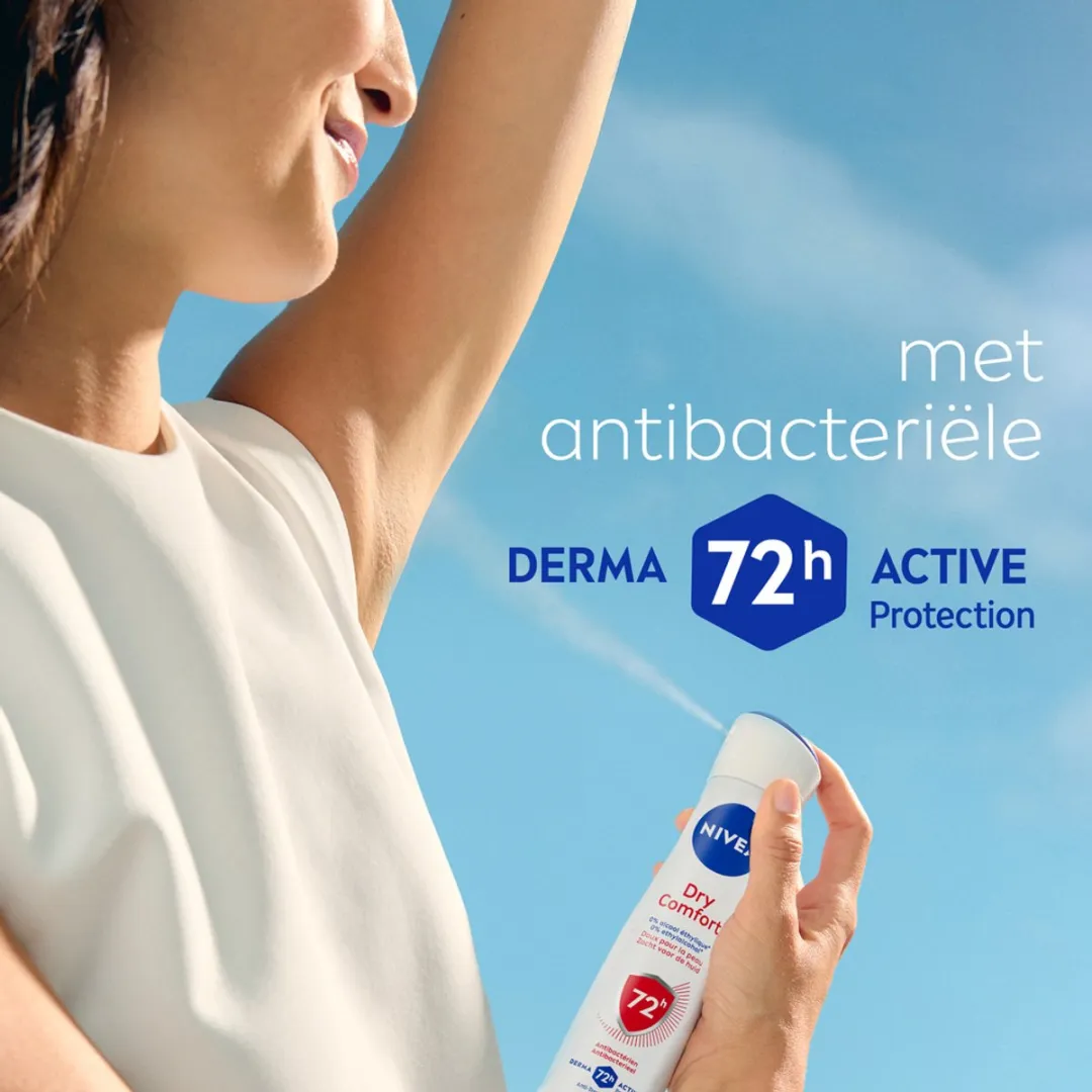 NIVEA Dry Comfort Deodorant Spray 200ml - 12 Stuks