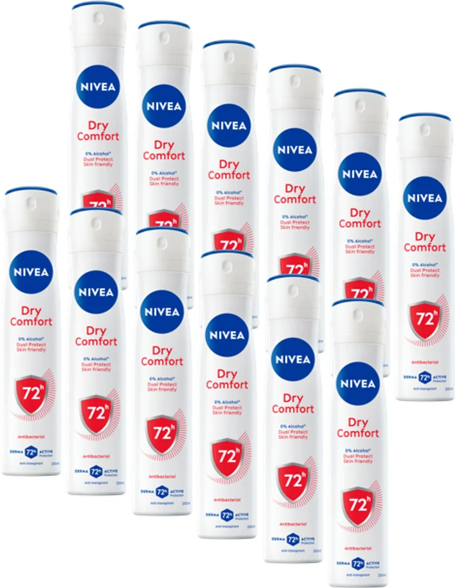 NIVEA Dry Comfort Deodorant Spray 200ml