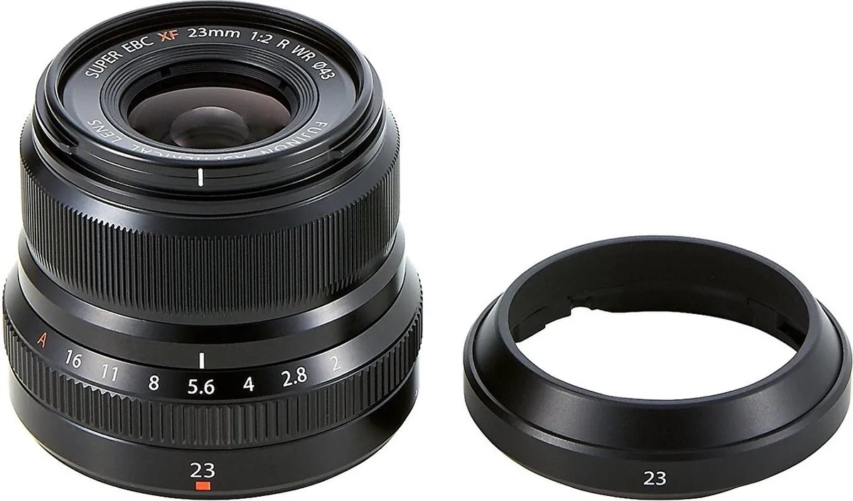 Fujifilm XF 23mm f/2 WR - 43mm - Zwart