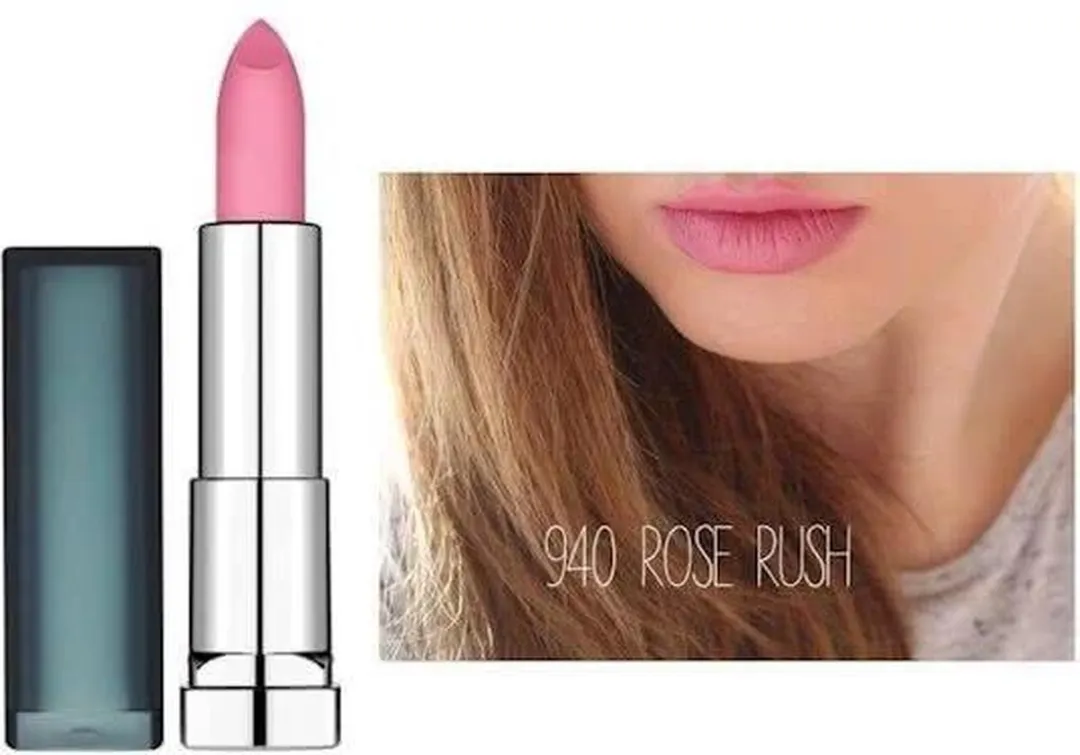 Maybelline Color Sensational Matte Lipstick 940 Roze