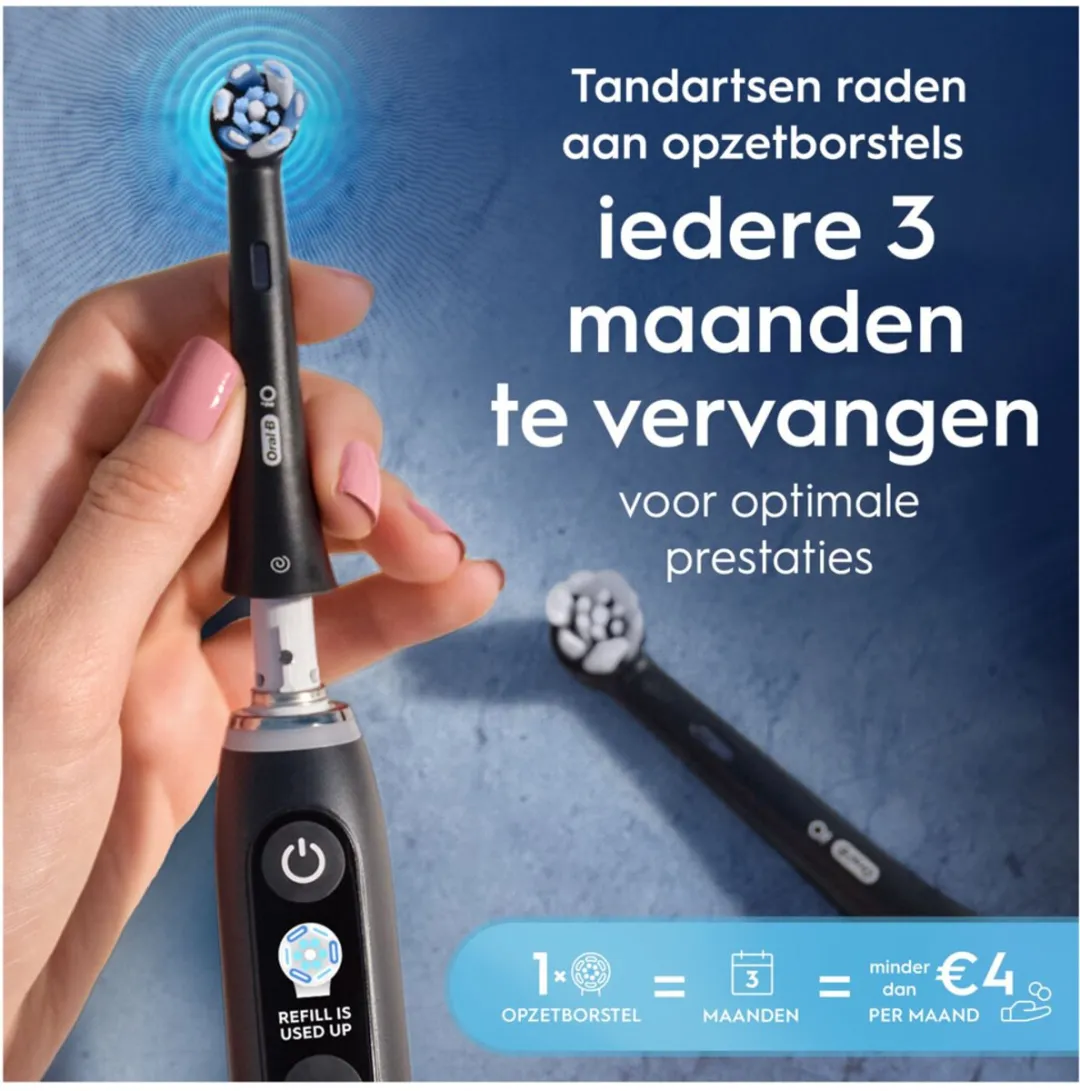Oral-B iO Ultimate Clean Opzetborstels - 12 Stuks