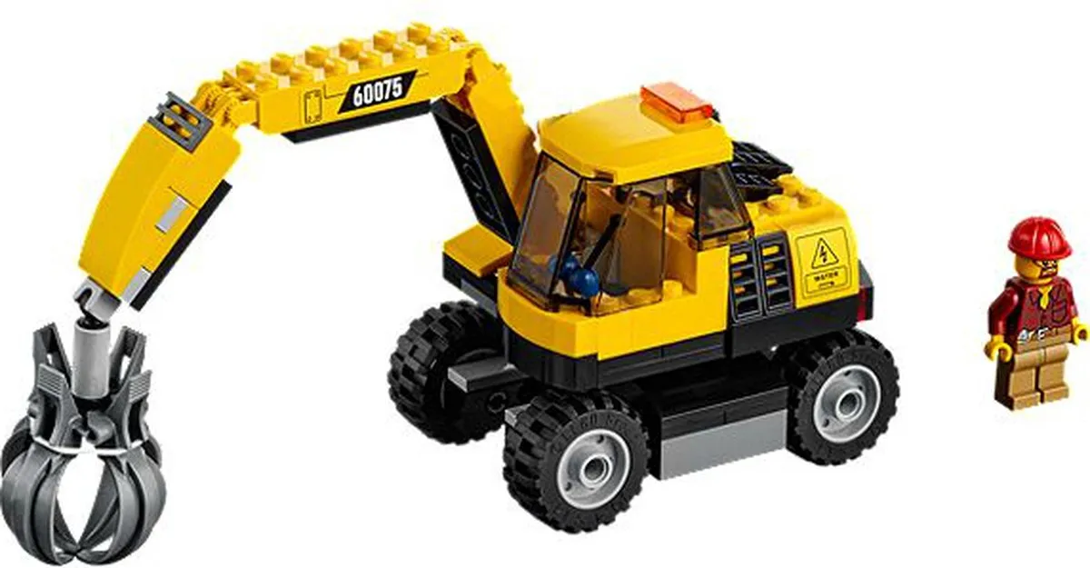 LEGO City Graafmachine & Truck 60075 - 311 Stukken - afbeelding 5 van 6