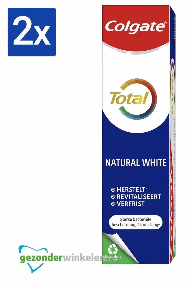 Colgate Total Natural White Tandpasta 75ml