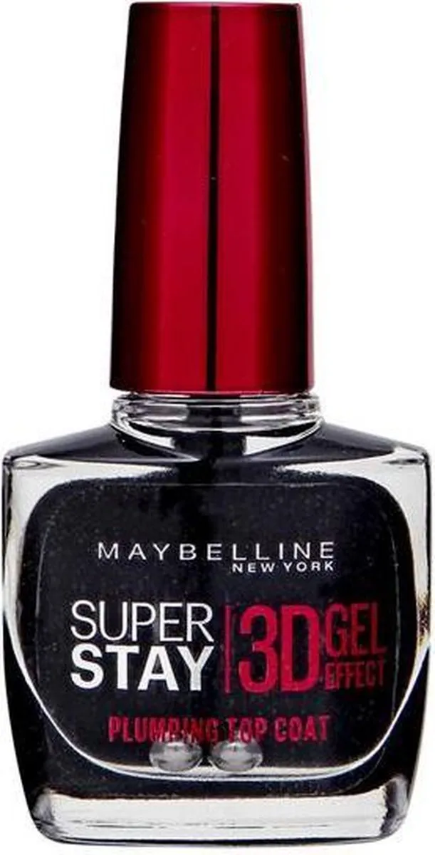 Maybelline Superstay 7 Days 3D Gel Topcoat - Transparent 10ml