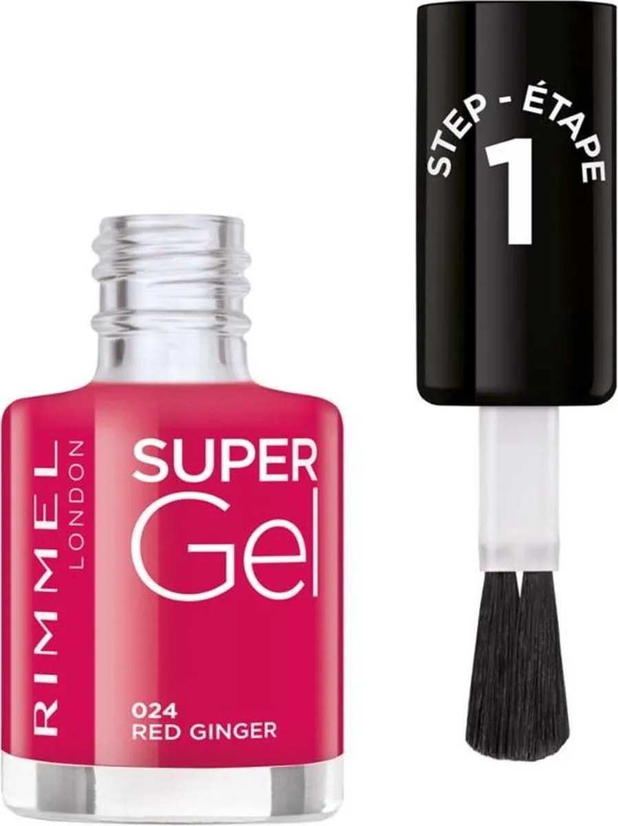 Rimmel London SuperGel Nagellak 024 Red Ginger - 12ml