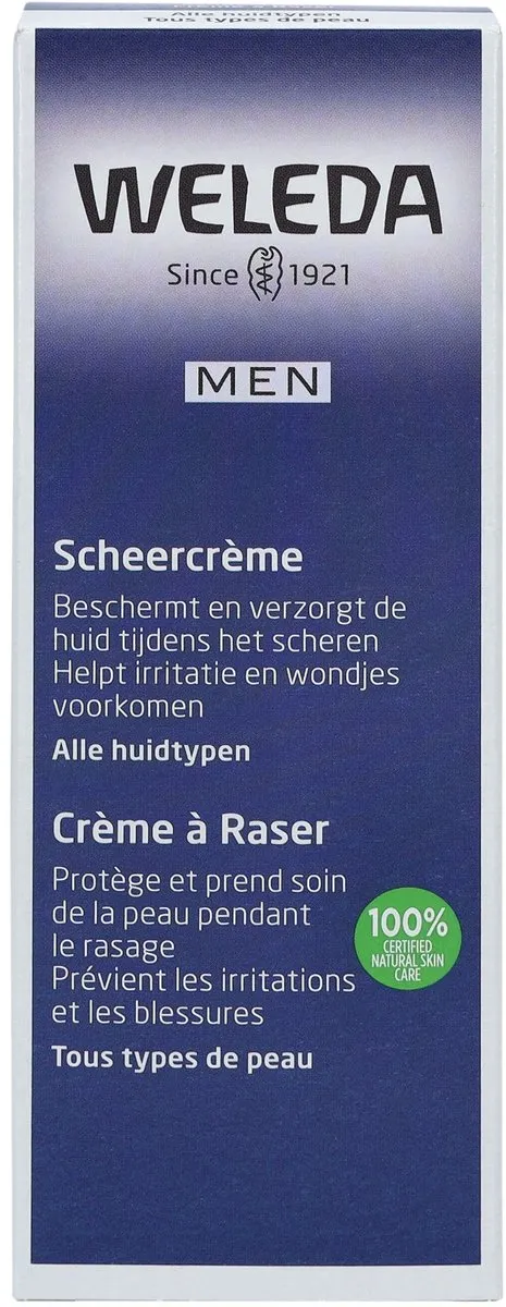 Weleda Scheercrème Man 75ml - Natuurlijk - afbeelding 6 van 6