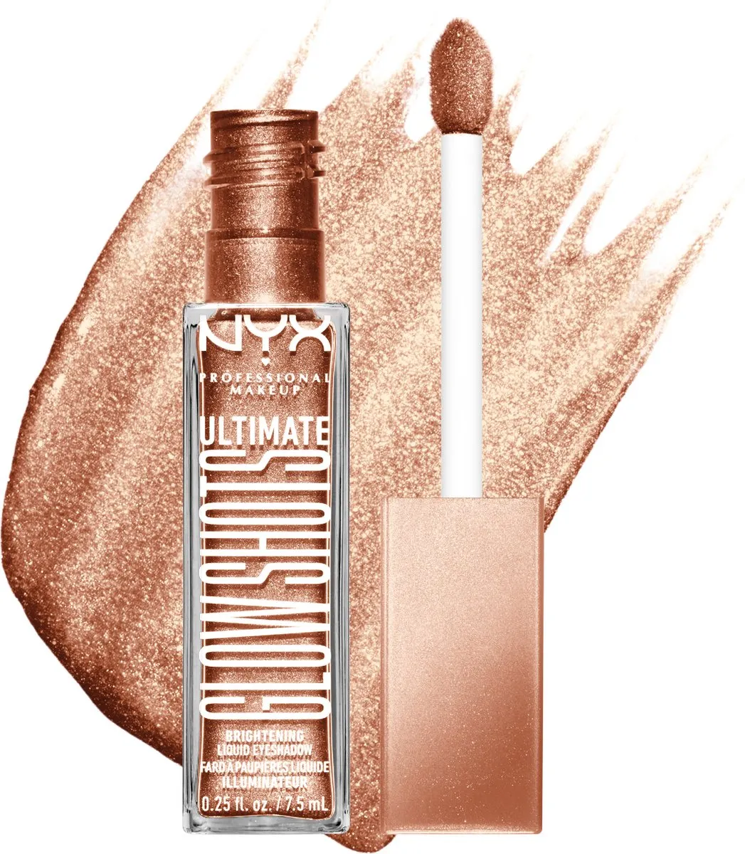 NYX Ultimate Glow Shots Oogschaduw 06 Golden Goji 7.2ml