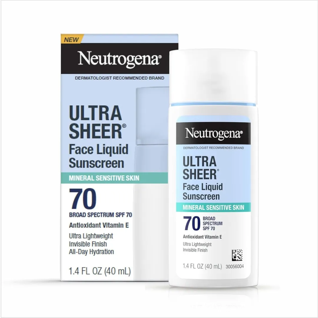 Neutrogena Ultra Sheer Mineral Face Zonnecrème SPF 70