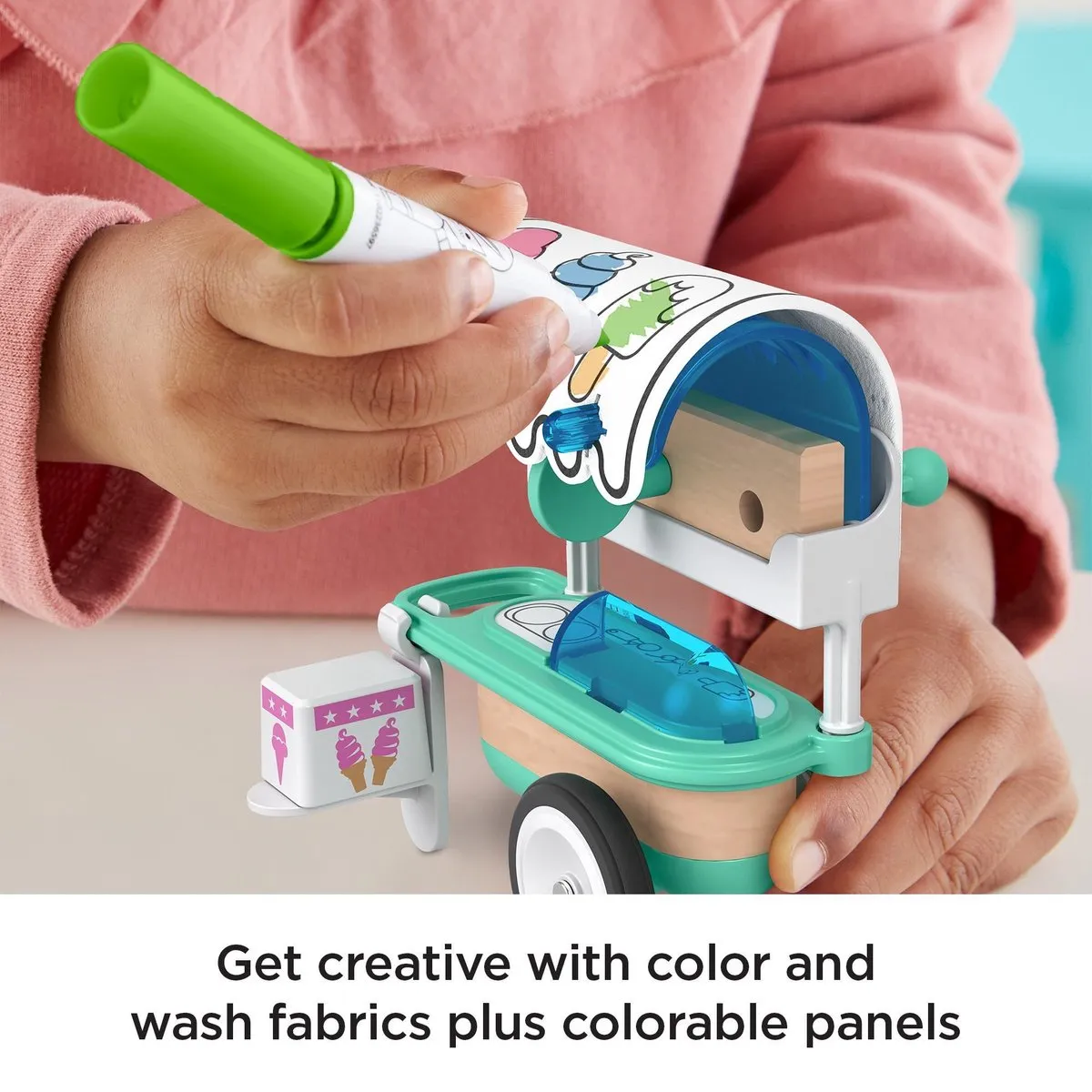 Fisher Price Wonder Makers IJsjeskraam - 15 Onderdelen - Multicolor