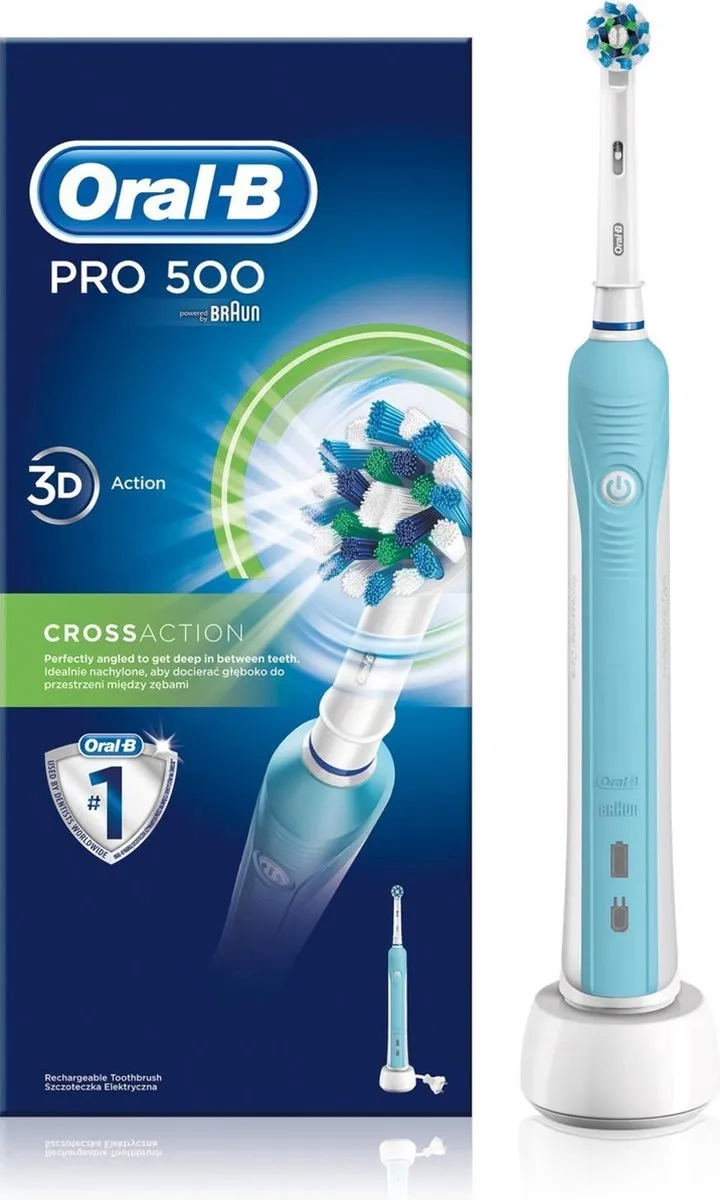 Braun Oral-B Pro 500 3D Cross Action Tandenborstel