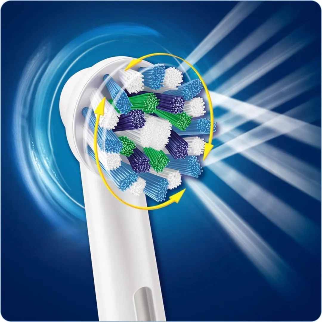 Braun Oral-B Pro 500 3D Cross Action Tandenborstel - Turkoois/Wit