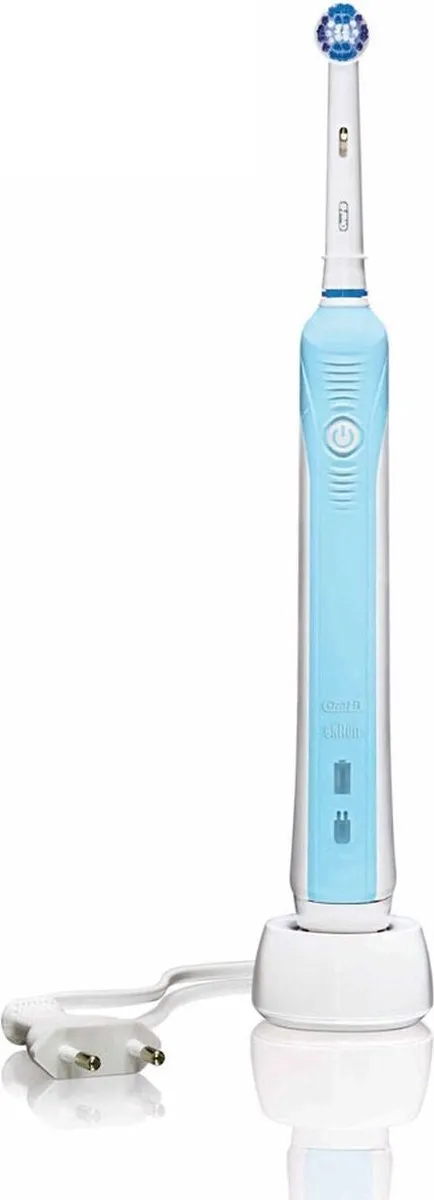 Braun Oral-B Pro 500 3D Cross Action Tandenborstel - Turkoois/Wit
