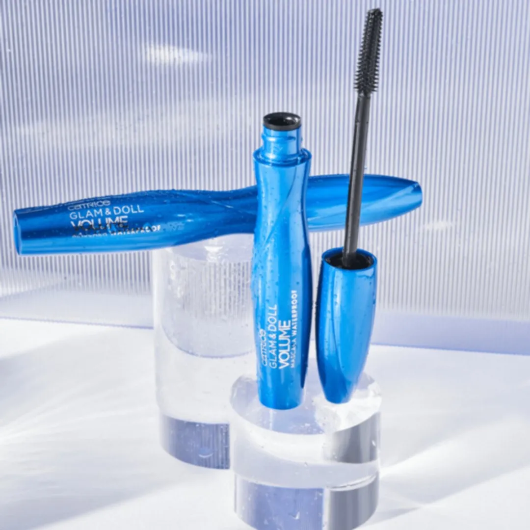 Catrice Glam & Doll Volume Mascara Waterproof - 3x10ml Zwart