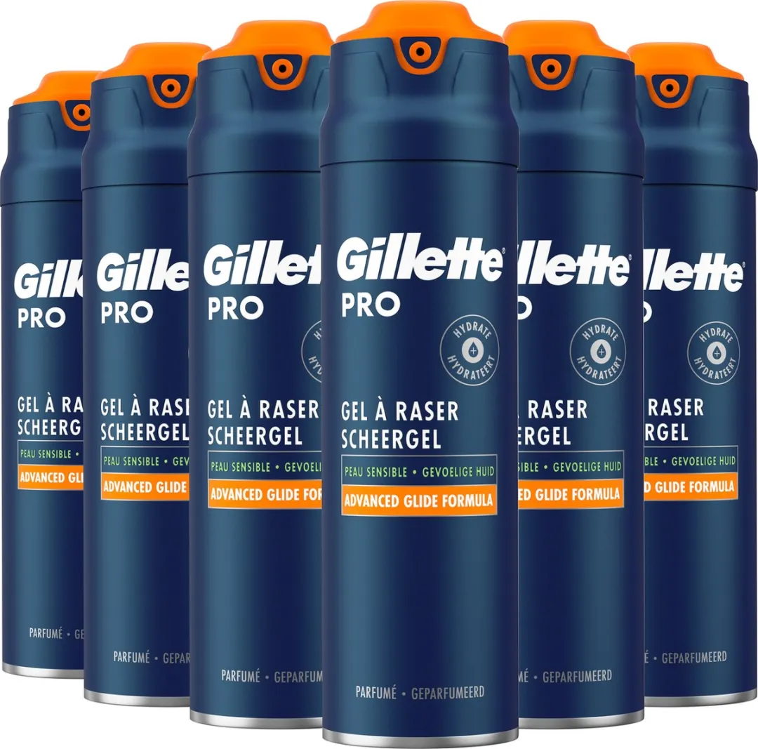 Gillette Pro Scheergel Verkoelt De Huid