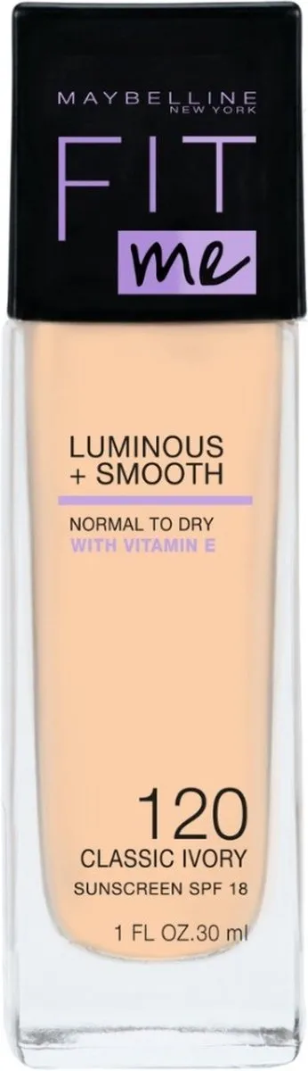 Maybelline Fit Me Foundation 120 Classic Ivory 30ml