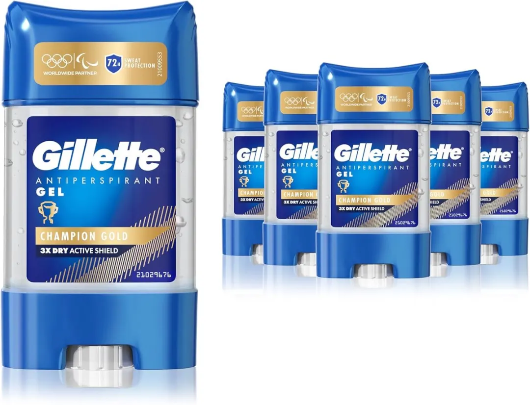 Gillette Deodorant Man Champion Gold Gel 70ml