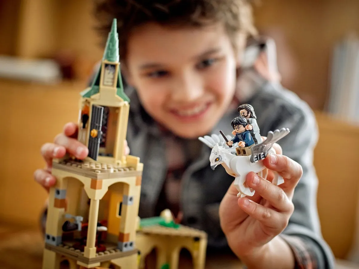 LEGO Harry Potter Zweinstein Binnenplaats Sirius’ Redding 76401 - 3 Minifiguren - afbeelding 2 van 6