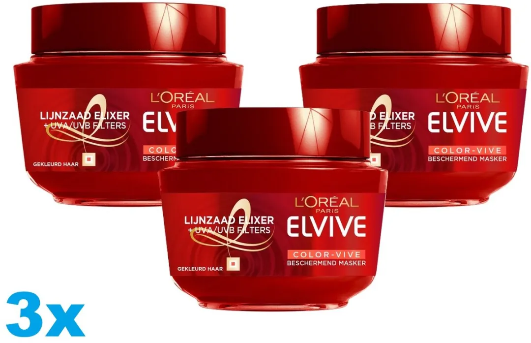 L'Oréal Paris Elvive Color Vive Haarmasker 300ml